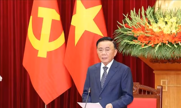 Thường trực Ban Bí thư Trần Cẩm Tú tiếp Đoàn lãnh đạo trẻ Đảng Nhân dân Campuchia