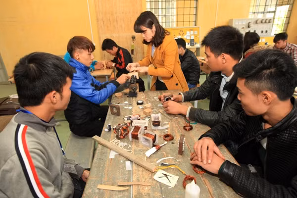 Đào tạo nghề gắn với doanh nghiệp, thị trường ảnh 1