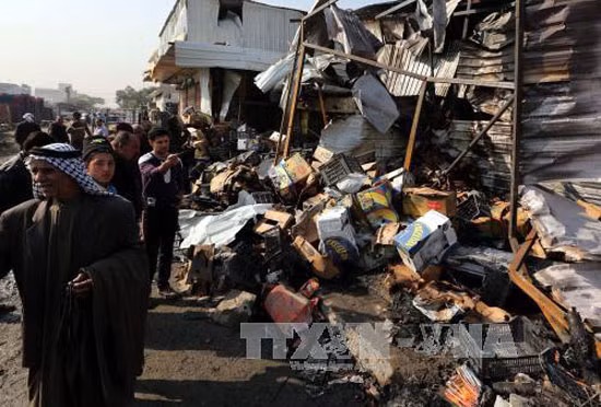 16 người thiệt mạng trong vụ đánh bom xe ở Baghdad ảnh 1
