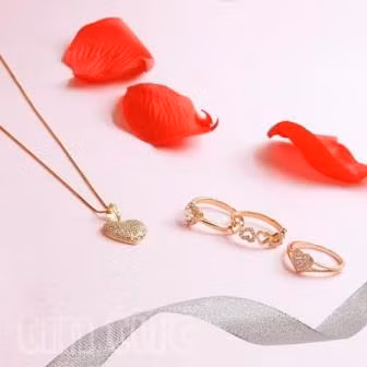 Vàng trang sức tung nhiều mẫu mã dịp lễ Valentine ảnh 1