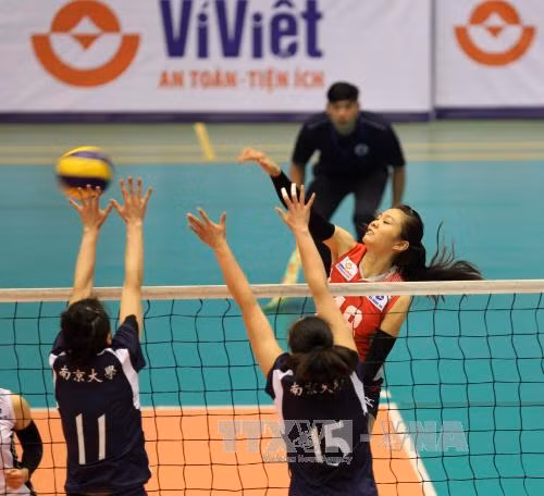 Khai mạc Giải bóng chuyền nữ Quốc tế LienVietPostBank Cup 2017 ảnh 2