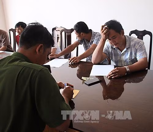 Cảnh sát 113 triệt phá một trường gà quy mô lớn tại Cà Mau ảnh 1