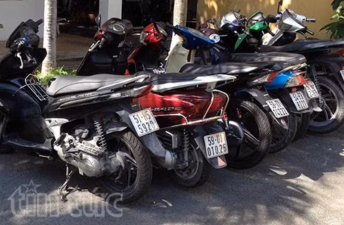 Triệt phá đường dây trộm cắp, tiêu thụ xe máy ảnh 1