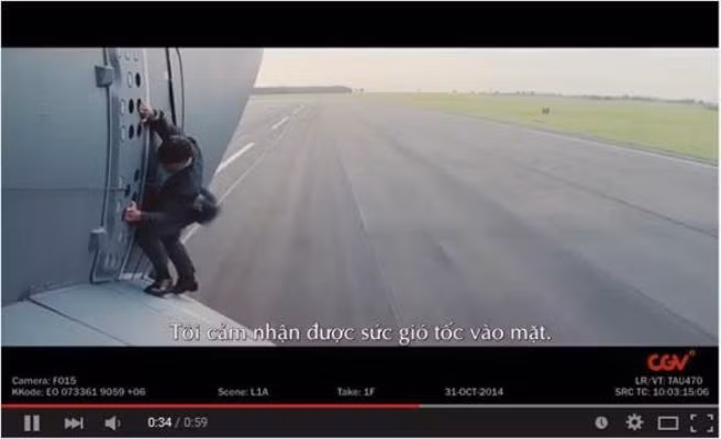 Cận cảnh Tom Cruise phơi mình trên không trong ‘Nhiệm vụ bất khả thi’ ảnh 1