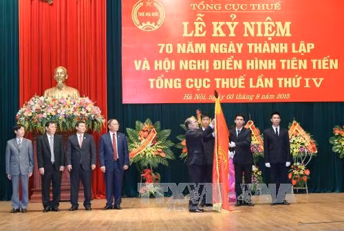 Chủ tịch Quốc hội dự lễ kỷ niệm 70 năm Ngày thành lập Tổng cục thuế ảnh 1