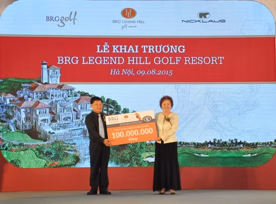 Khai trương sân golf đẳng cấp BRG Legend Hill Golf Resor ảnh 3