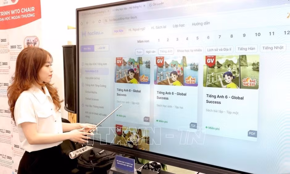 Bảy bước truy cập sách giáo khoa điện tử cho học sinh