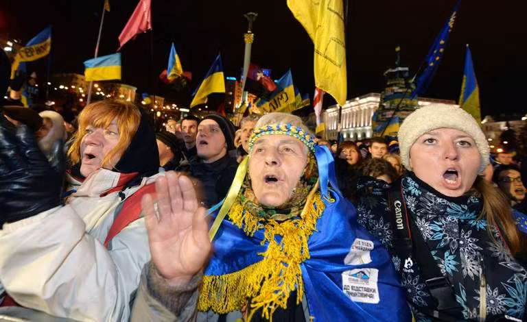 Ukraine khẳng định không dùng lực lượng vũ trang trấn áp biểu tình ảnh 1
