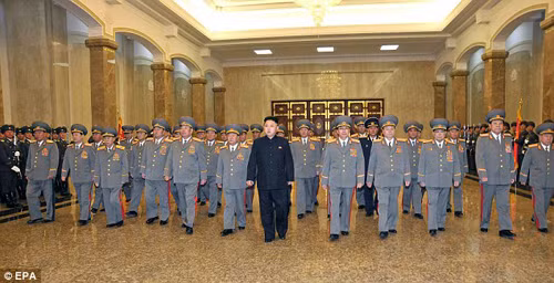 Quân đội Triều Tiên thề trung thành với lãnh đạo Kim Jong Un ảnh 1