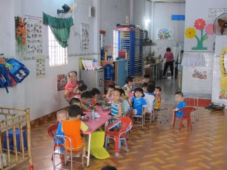 Loay hoay bài toán nhà trẻ cho con công nhân ảnh 1