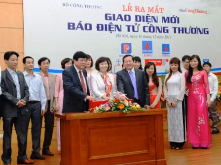 Báo Công Thương ra mắt giao diện điện tử mới ảnh 1