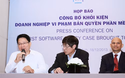 Doanh nghiệp đầu tiên bị kiện vi phạm bản quyền phần mềm ảnh 1