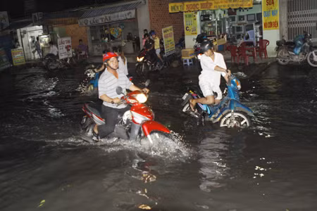 Triều cường đạt đỉnh tại Nam bộ ảnh 1