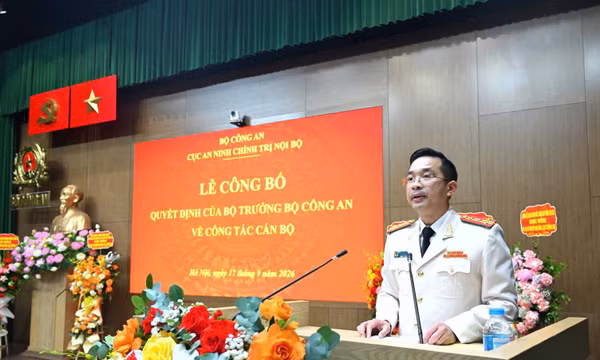 Đại tá Nguyễn Đại Đồng giữ chức Cục trưởng An ninh chính trị nội bộ
