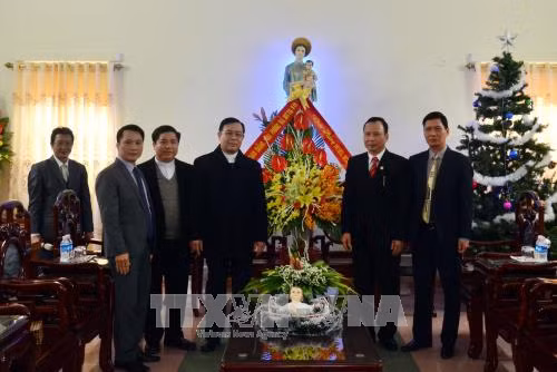 Mừng Lễ Giáng sinh an lành, hạnh phúc đến với đồng bào Công giáo ảnh 4