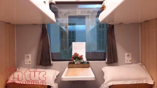Đi tàu hỏa tuyến Bắc Nam: Ở phòng ‘5 sao’, đồ ăn miễn phí ảnh 1