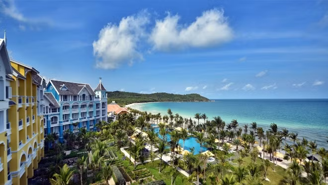 Gia đình sao Việt đặc biệt yêu thích JW Marriott Phu Quoc Emerald Bay ảnh 1