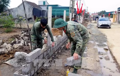  Quân đội chung sức xây dựng nông thôn mới ảnh 1