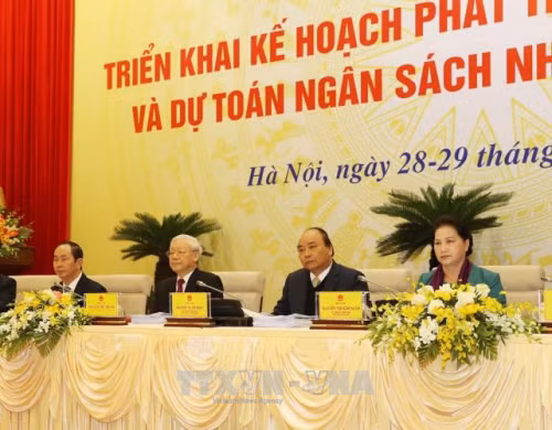 Tổng Bí thư dự Hội nghị trực tuyến giữa Chính phủ với các địa phương ảnh 1