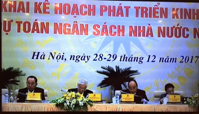 Chính phủ họp trực tuyến với các địa phương về nhiệm vụ 2018 ảnh 1