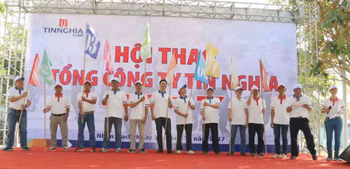 1.000 cán bộ Công ty Tín Nghĩa tham gia tranh tài 10 môn thể thao ảnh 1