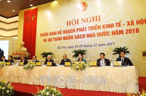 Chính phủ dự kiến hàng loạt chỉ tiêu quan trọng trong năm 2018 ảnh 1