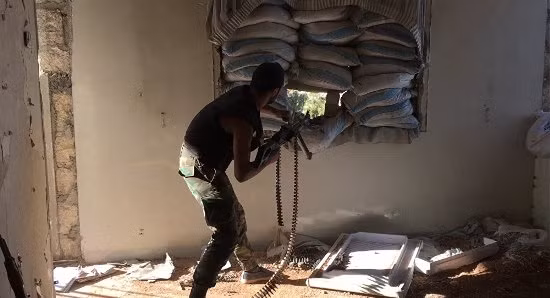 Quân đội Syria bao vây thành trì khủng bố gần Damascus ảnh 1