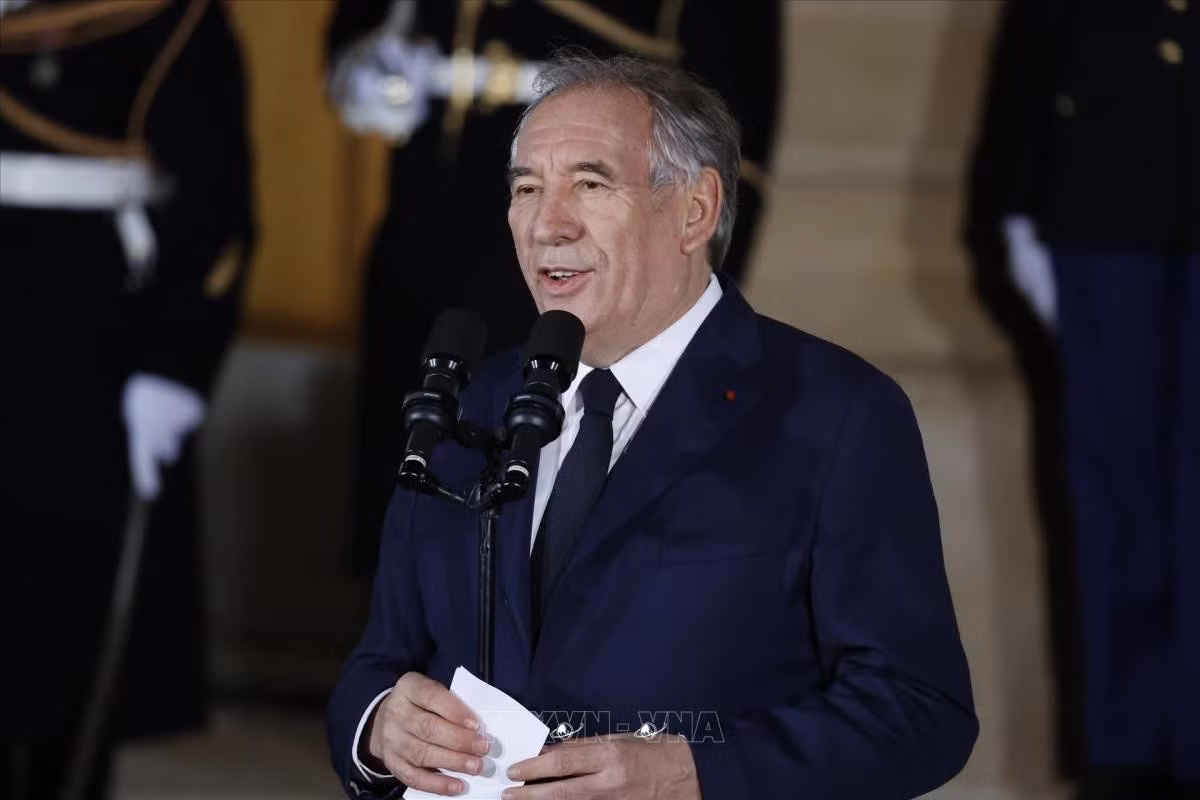 Thủ tướng Pháp Francois Bayrou. Ảnh: THX/TTXVN