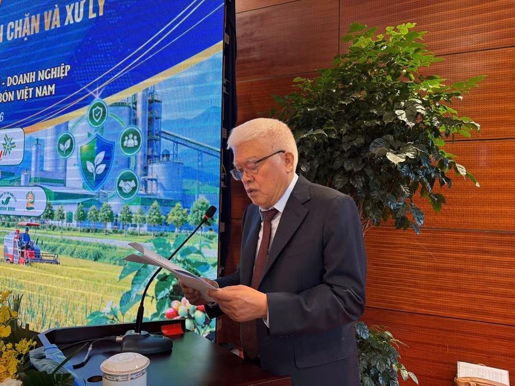 Ông Nguyễn Trí Ngọc, Phó Chủ tịch kiêm Tổng Thư ký Hiệp hội Phân bón Việt Nam. Ảnh: A.N/Bnews/vnanet.vn