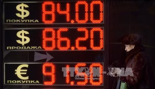 Đồng ruble Nga giảm xuống mức thấp nhất 4 tháng ảnh 1