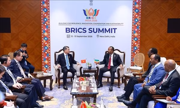 Thủ tướng Lê Minh Hưng: Ethiopia là đối tác quan trọng tại châu Phi