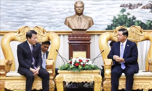 Việt Nam - Lào tăng cường hợp tác phòng, chống tội phạm xuyên quốc gia
