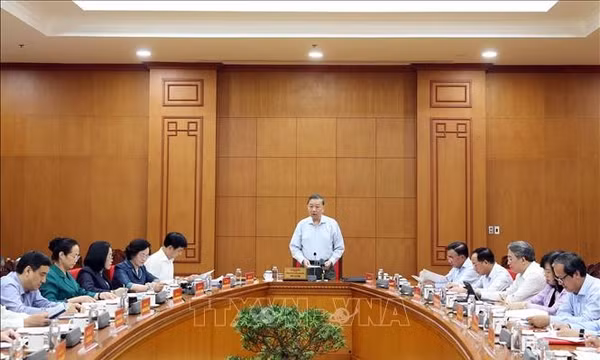 Thông báo ý kiến chỉ đạo của Tổng Bí thư, Chủ tịch nước Tô Lâm về phát triển thể dục, thể thao trong giai đoạn mới