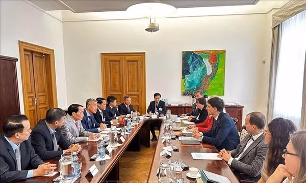 Việt Nam - CH Séc thúc đẩy hợp tác trong lĩnh vực thực thi pháp luật