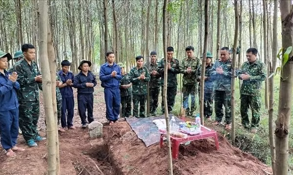 Liên tiếp phát hiện, quy tập các hài cốt liệt sĩ tại Việt Nam, Lào