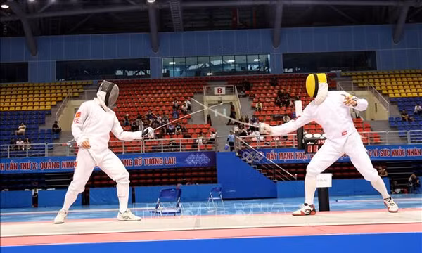 Hơn 180 vận động viên tham gia Giải Vô địch Đấu kiếm Đông Nam Á