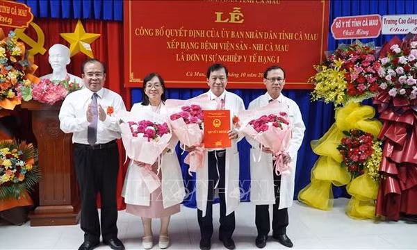Bước phát triển mới của ngành y tế tỉnh Cà Mau