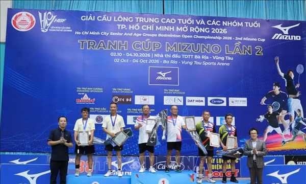Giải Cầu lông TP Hồ Chí Minh: Gần 400 vận động viên tranh tài