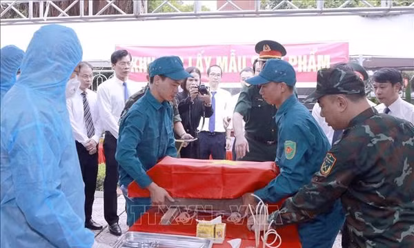 Phú Thọ: Hoàn thành lấy mẫu hài cốt liệt sĩ giai đoạn 1