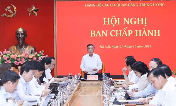 Nâng cao chất lượng công tác xây dựng Đảng và đánh giá cán bộ