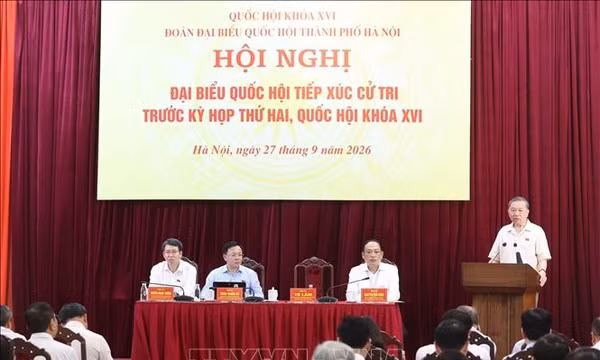 Tổng Bí thư, Chủ tịch nước Tô Lâm: Thủ đô không chỉ phát triển nhanh mà phải có chất lượng, bản sắc và ngày càng đáng sống