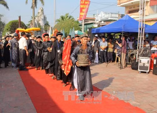 Lễ hội đền Đồng Bằng ghi danh Di sản Văn hóa phi vật thể quốc gia ảnh 1