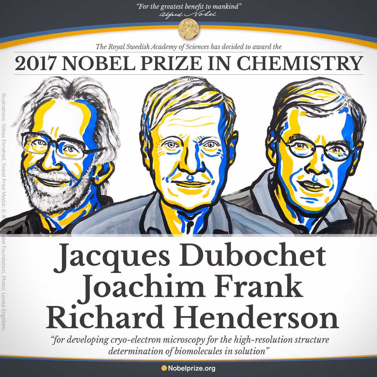 Nobel Hóa học 2017 trao cho kính hiển vi điện tử nghiệm lạnh ảnh 1