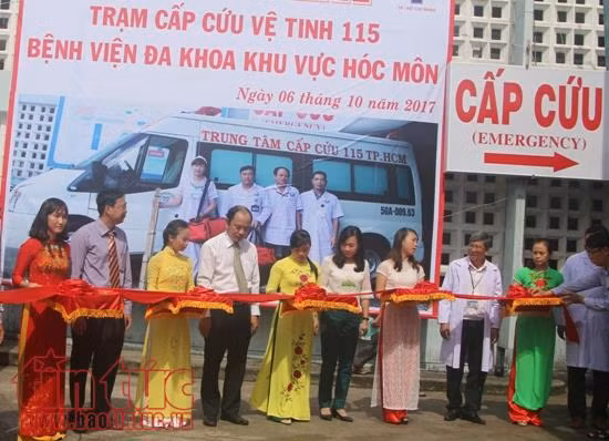 Đưa Trạm cấp cứu vệ tinh 115 ở Hóc Môn đi vào hoạt động ảnh 1
