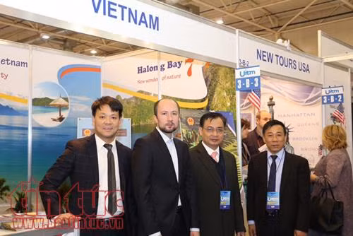 Gian hàng Việt Nam hút khách tại Triển lãm Du lịch Quốc tế Ukraine ảnh 1