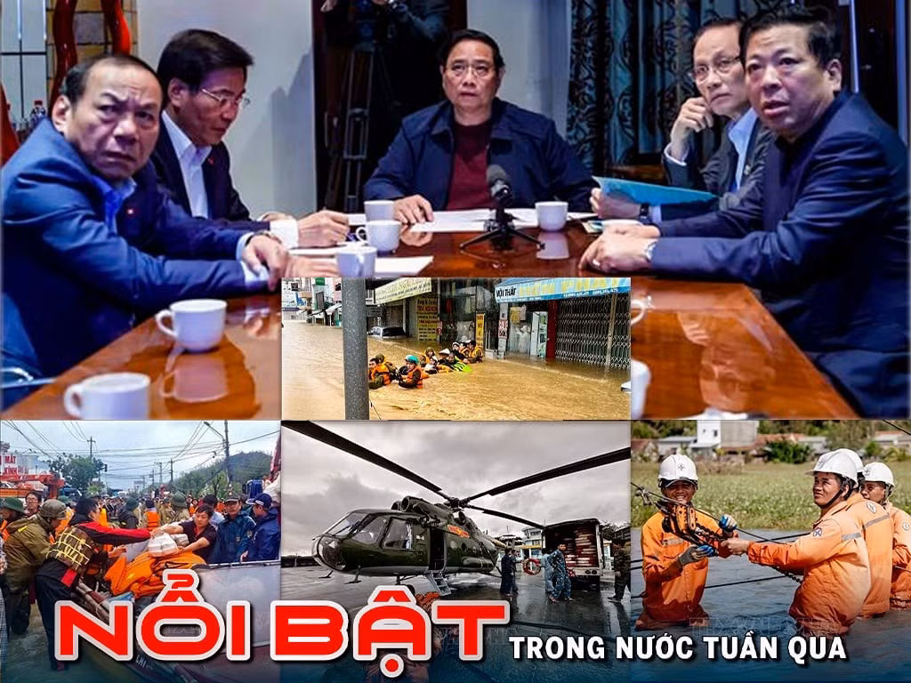 Nổi bật tuần qua: Cả nước căng mình hướng về miền Trung