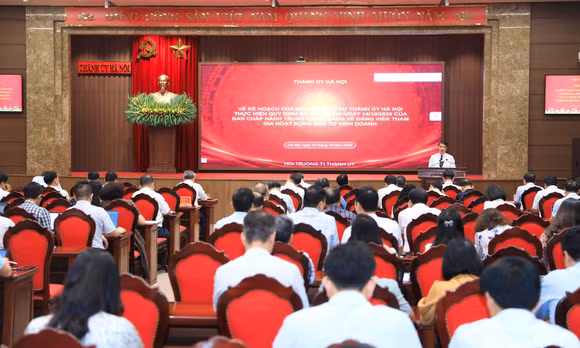 Hà Nội tạo điều kiện để đảng viên đầu tư, kinh doanh hợp pháp
