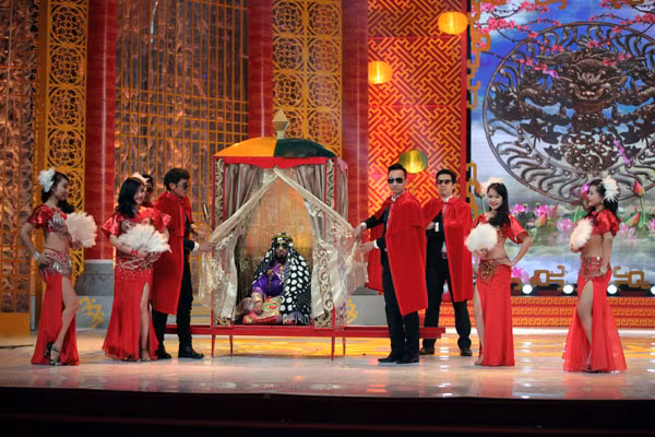 Những hình ảnh hài hước của Táo quân 2014 ảnh 4