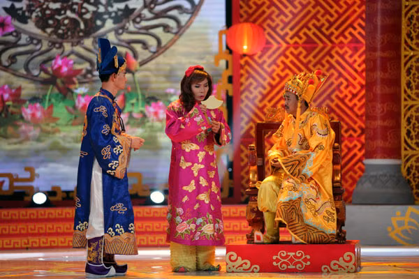Những hình ảnh hài hước của Táo quân 2014 ảnh 2
