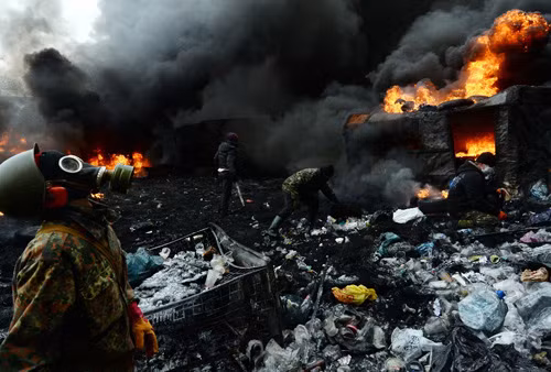Biểu tình tại Ukraine lan rộng ảnh 1